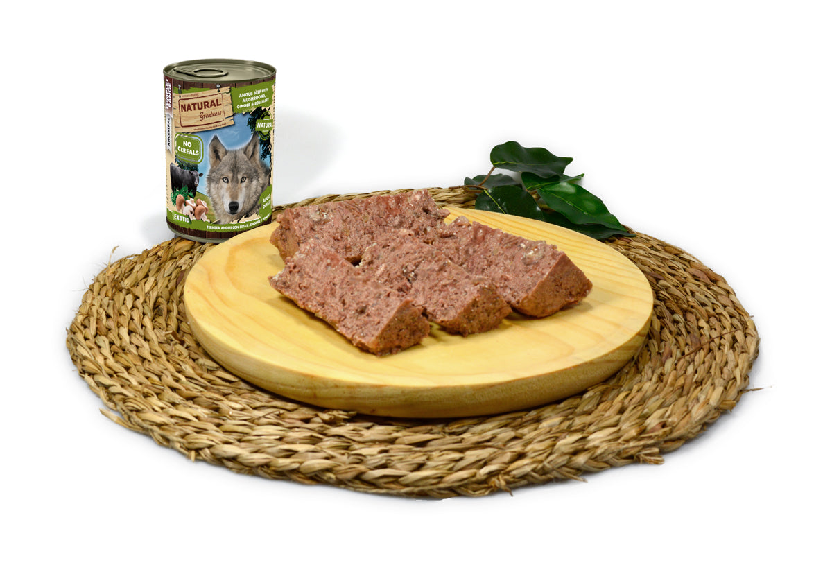 NATURAL GREATNESS Angus Rind mit Pilzen, Ingwer und Rosmarin (Set)