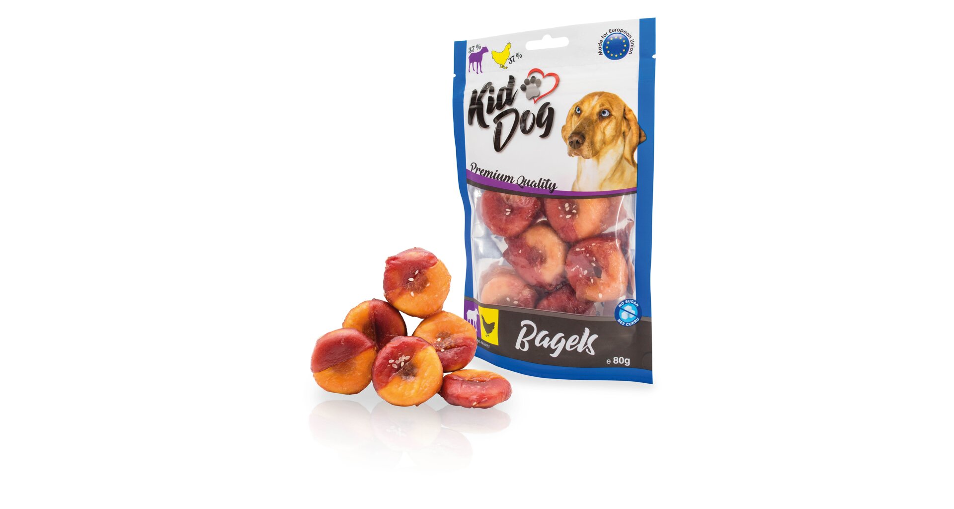 Lamm-Hühner Bagel, 80g