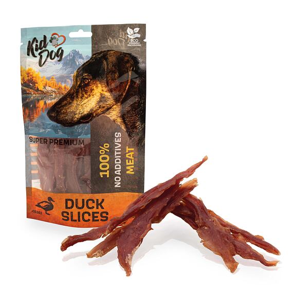 KIDDOG SUPER PREMIUM 100% Entenbrust ohne Zusätze, 80 g