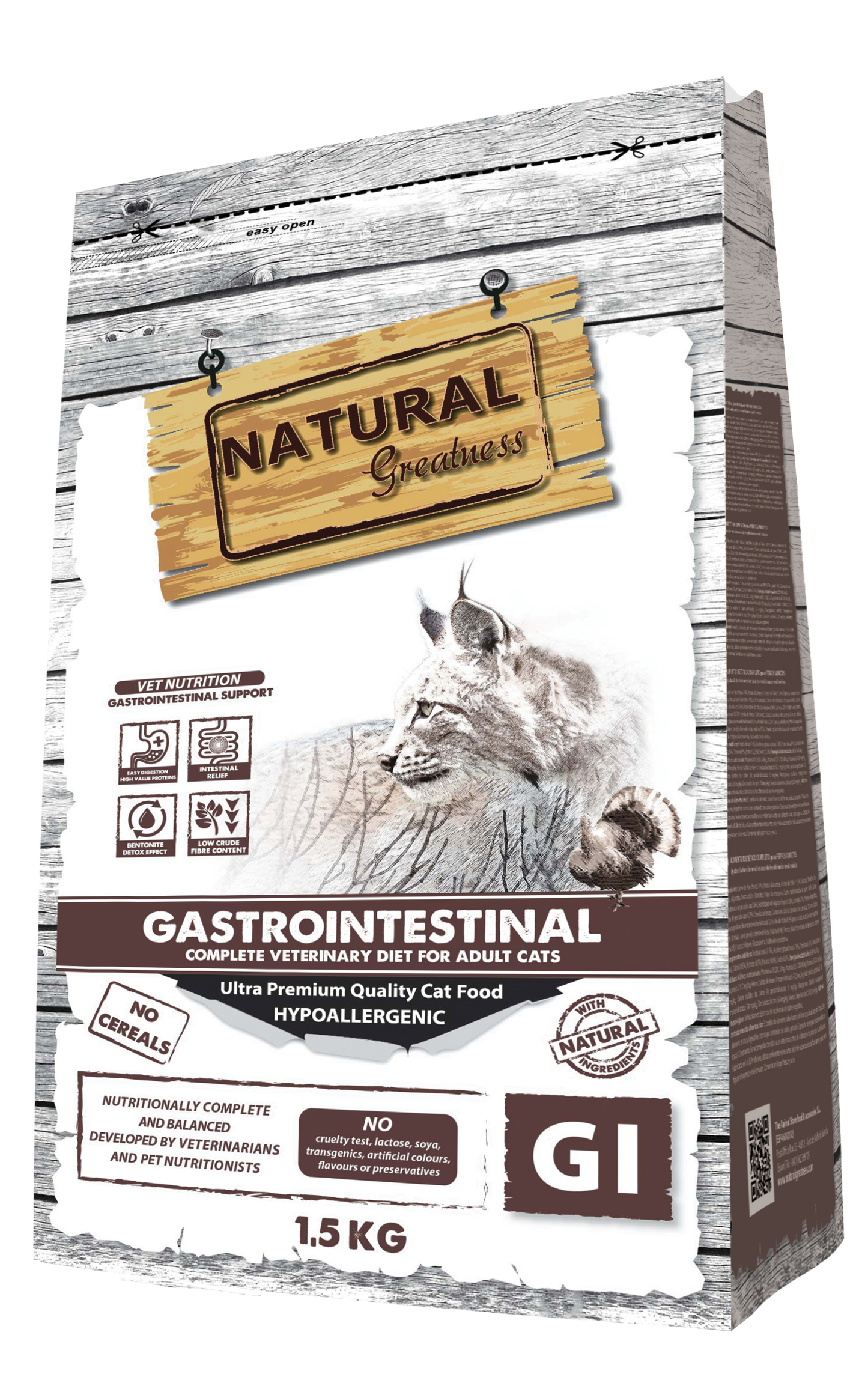 NATURAL GREATNESS Veterinär Diät Gastrointestinal
