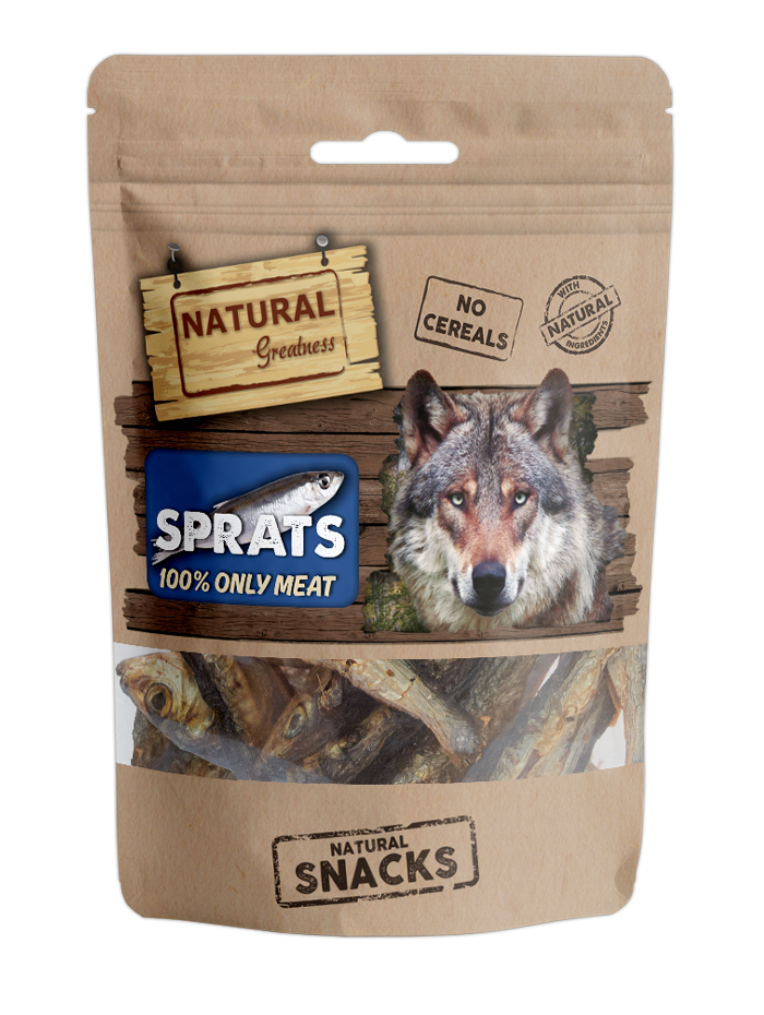 NATURAL GREATNESS Sprotten, 100% Fleisch