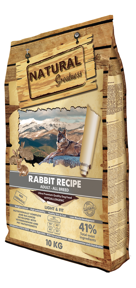 Rabbit Recipe – Light & Fit / Ultra Premium - Adult - Alle Rassen