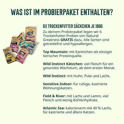 Bestseller Probierpaket Katze