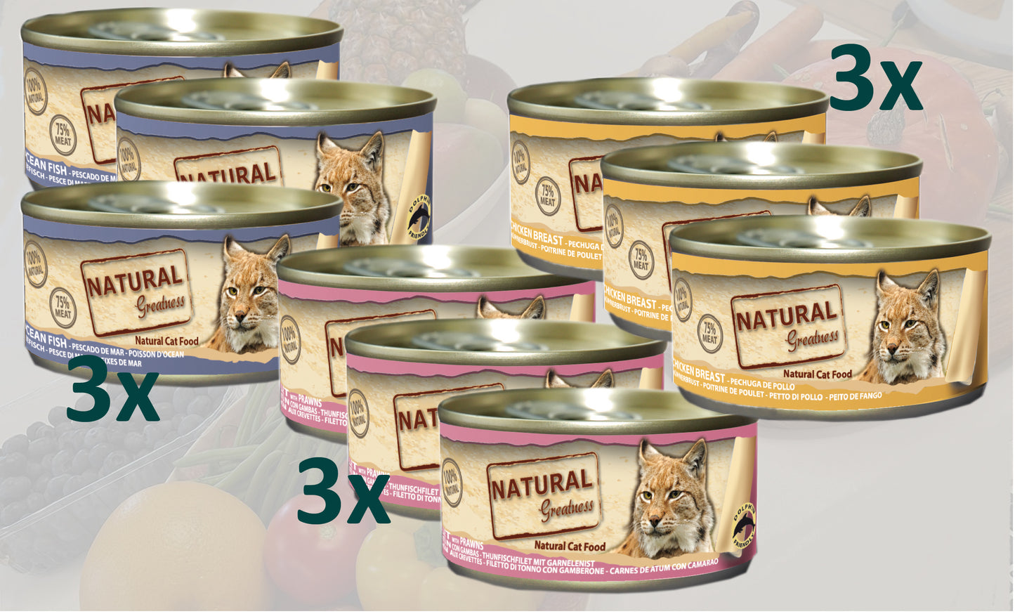 NATURAL GREATNESS "Samtpfoten Toppings"