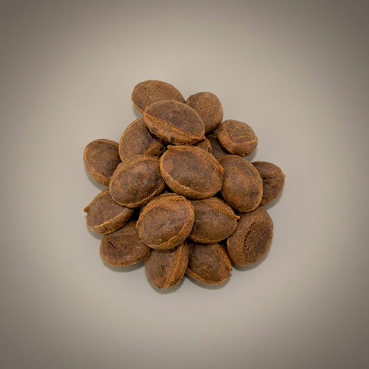 Lupiora Natural Greatness Hundeleckerlis mit Truthahn, Apfel und Blaubeere, getreidefrei und im Ofen gebacken