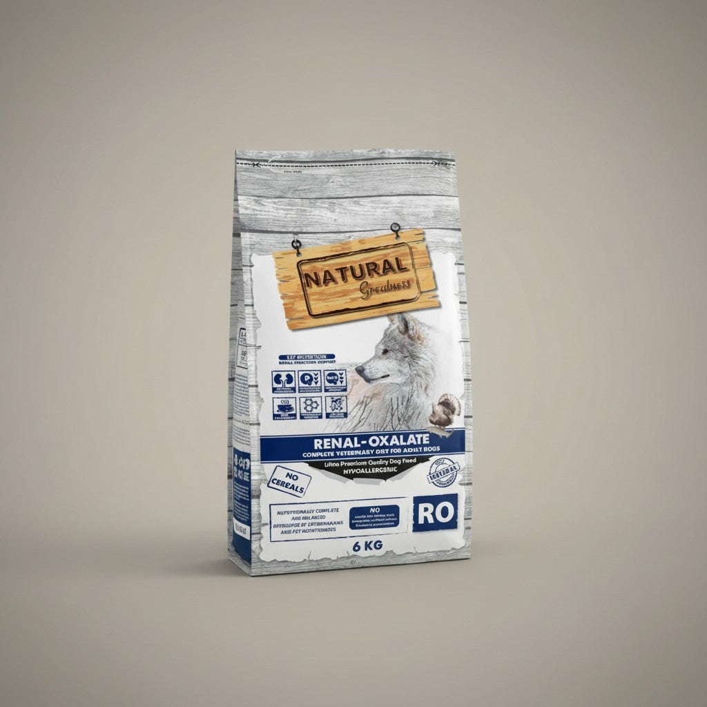 Lupiora Natural Greatness Renal-Oxalate Diätfutter für Hunde bei Nierenproblemen im 6kg Beutel