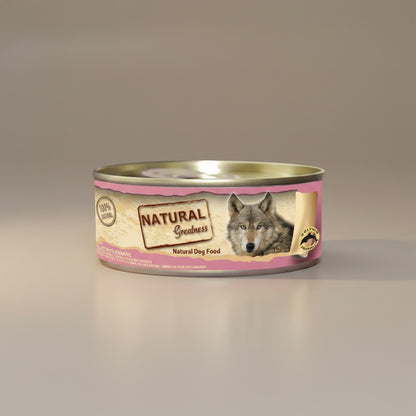 Lupiora Natural Greatness Nassfutter Dose mit Thunfisch und Garnelen für Hunde
