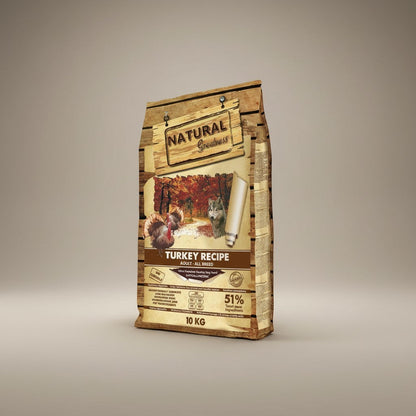 Lupiora Natural Greatness Truthahn Trockenfutter für erwachsene Hunde, getreidefrei und hypoallergen, 10 kg Beutel