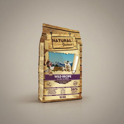 Lupiora Natural Greatness Wild Recipe getreidefreies Ultra-Premium Hundefutter für alle Rassen und jedes Alter