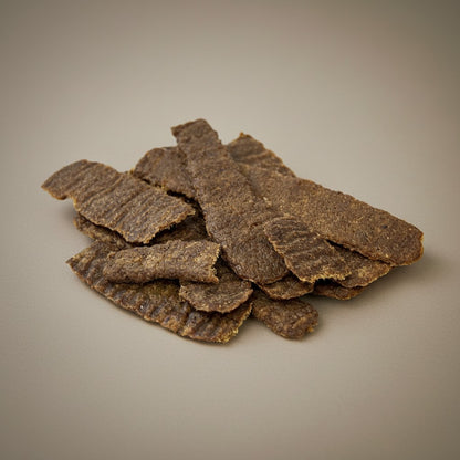 Lupiora NATURAL GREATNESS Truthahnstreifen: getrocknete, getreidefreie Putenfleisch-Snacks für Hunde