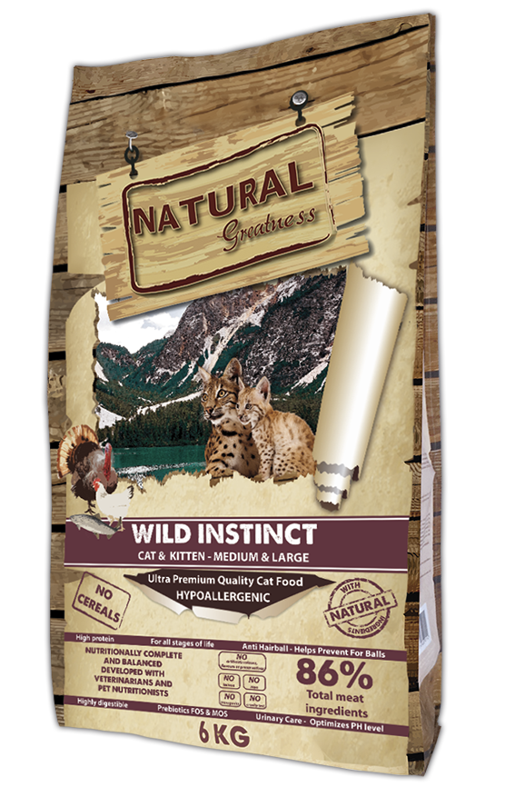 Wild Instinct / Ultra Premium - Adult /Kitten - Mittel & grosse Rassen
