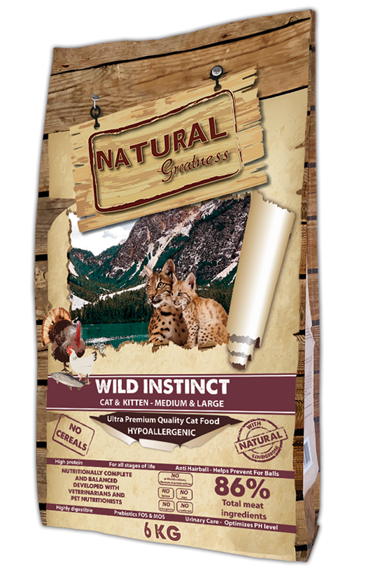 Wild Instinct / Ultra Premium - Adult /Kitten - Mittel & grosse Rassen